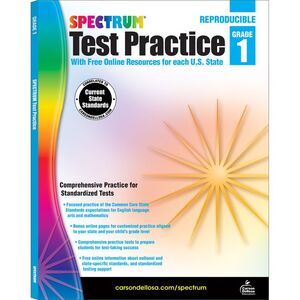 Spectrum Test Practice, Grade 1: Volume 61 -- Spectrum